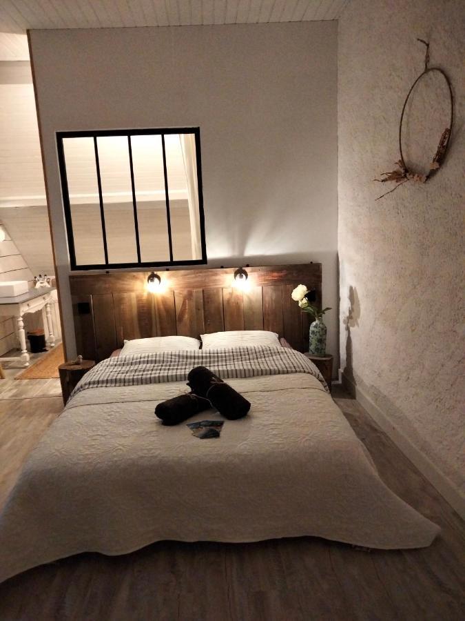 Chambre Telma 2 Pers Avec Piscine "Mon Lit Au Pre" Couples Ou Femmes Seulement Pontours 外观 照片