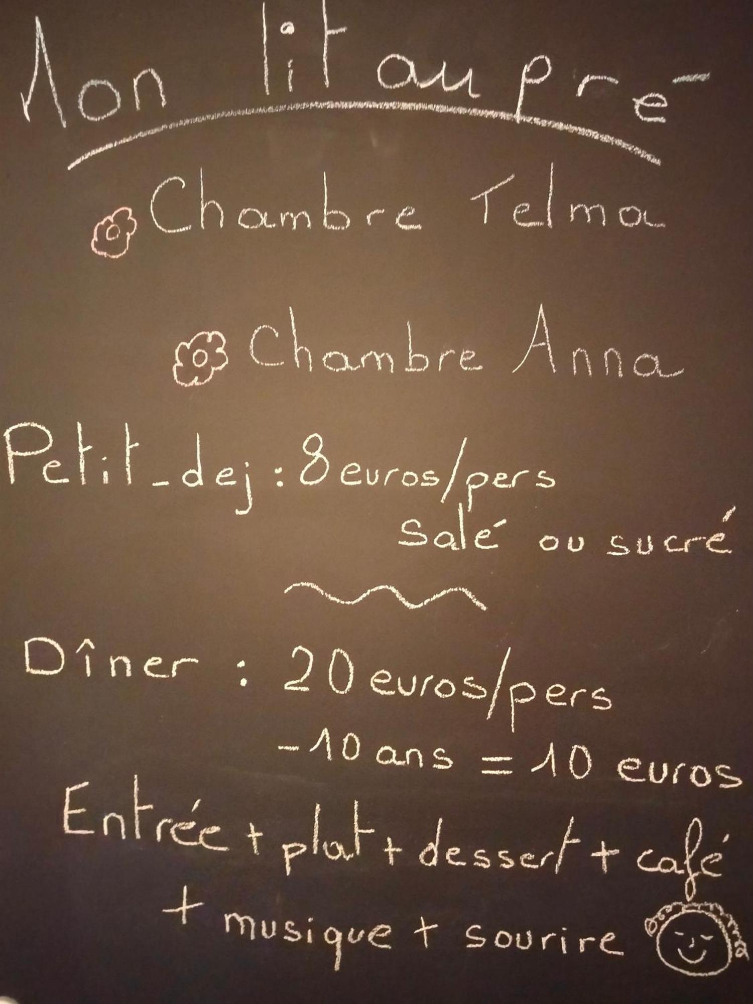 Chambre Telma 2 Pers Avec Piscine "Mon Lit Au Pre" Couples Ou Femmes Seulement Pontours 外观 照片