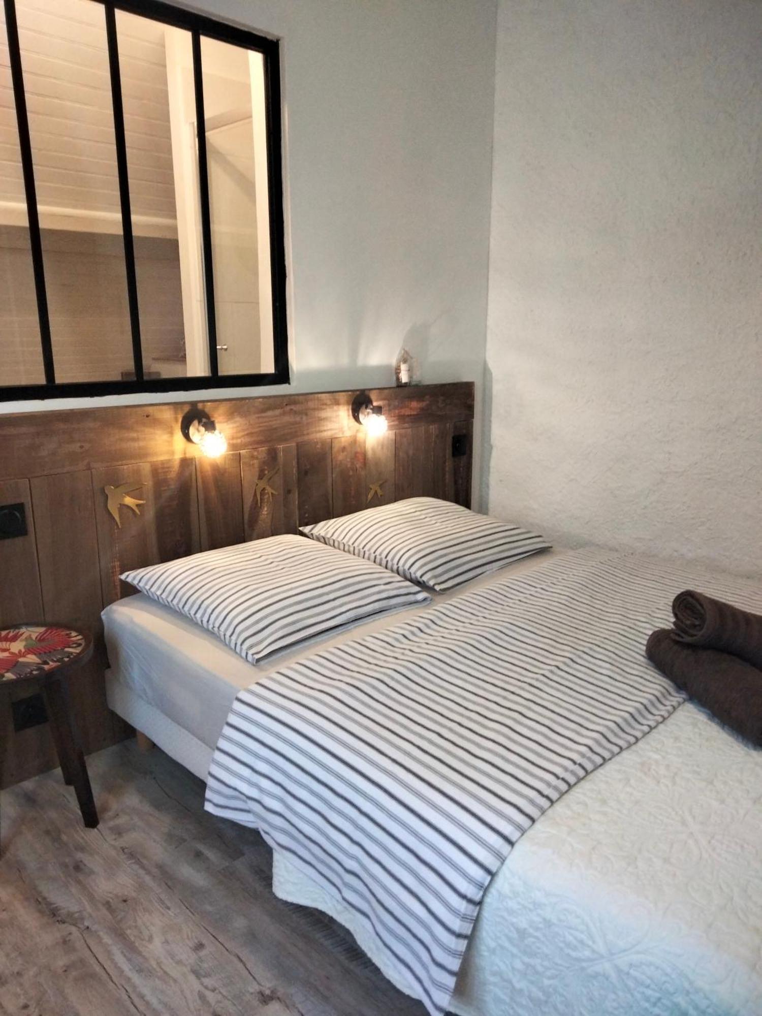 Chambre Telma 2 Pers Avec Piscine "Mon Lit Au Pre" Couples Ou Femmes Seulement Pontours 外观 照片